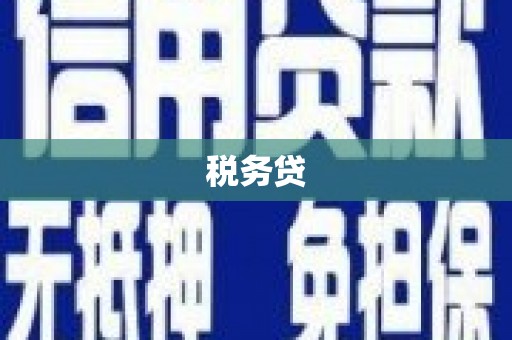 安塞税务贷