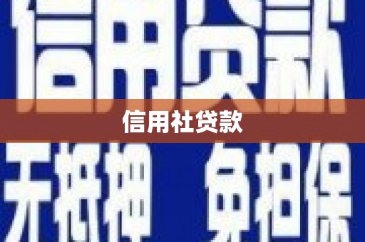 安塞信用社贷款