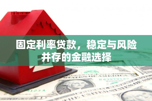 安塞固定利率贷款，稳定与风险并存的金融选择