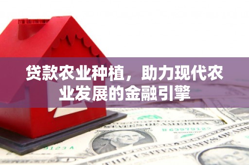 安塞贷款农业种植，助力现代农业发展的金融引擎
