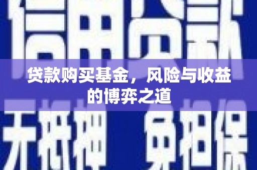 安塞贷款购买基金，风险与收益的博弈之道