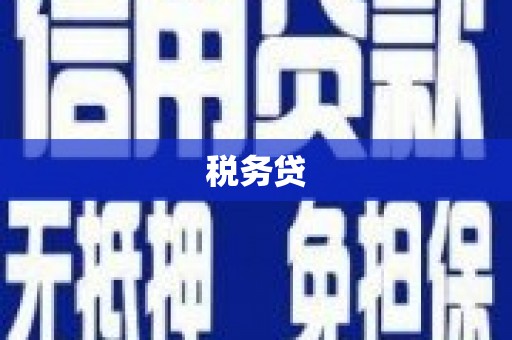 安塞税务贷