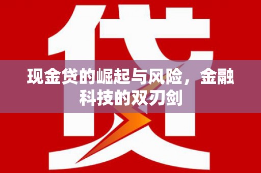 安塞现金贷的崛起与风险，金融科技的双刃剑