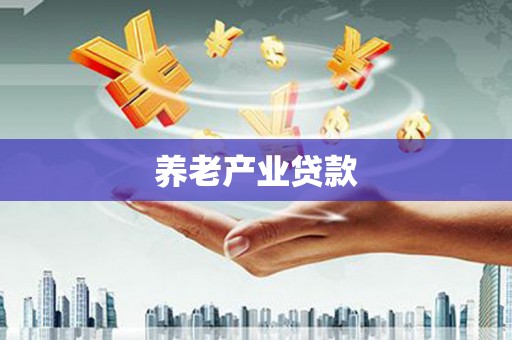 安塞养老产业贷款