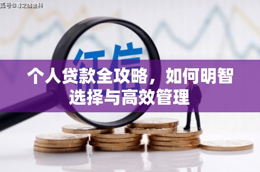 安塞个人贷款全攻略，如何明智选择与高效管理