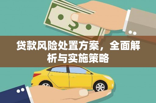 安塞贷款风险处置方案，全面解析与实施策略